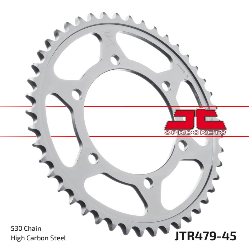 SPROCKET REAR 45T 530 BLK - 12101665 - Dr Rider