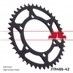 SPROCKET REAR 42T 520 BLK - 12101667 - Dr Rider