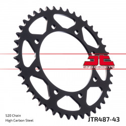 SPROCKET REAR 43T 520 BLK - 12101670 - Dr Rider
