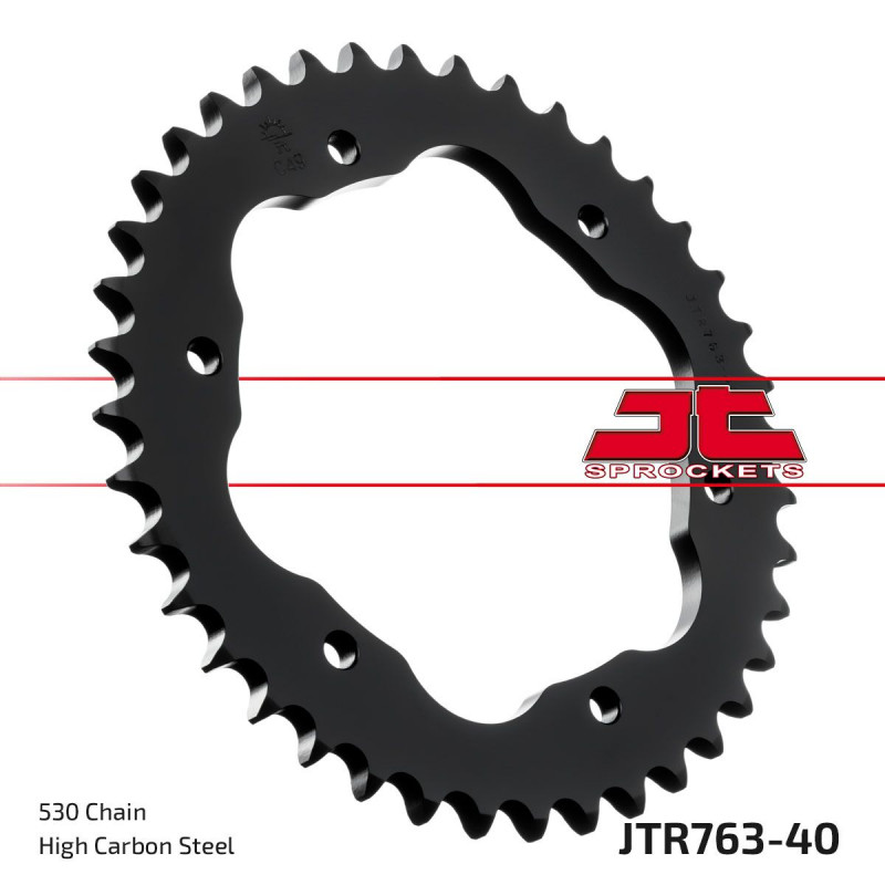 SPROCKET REAR 40T 530 BLK - 12101677 - Dr Rider