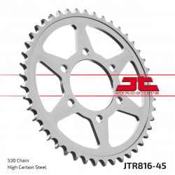 SPROCKET REAR 45T 530 BLK - 12101691 - Dr Rider