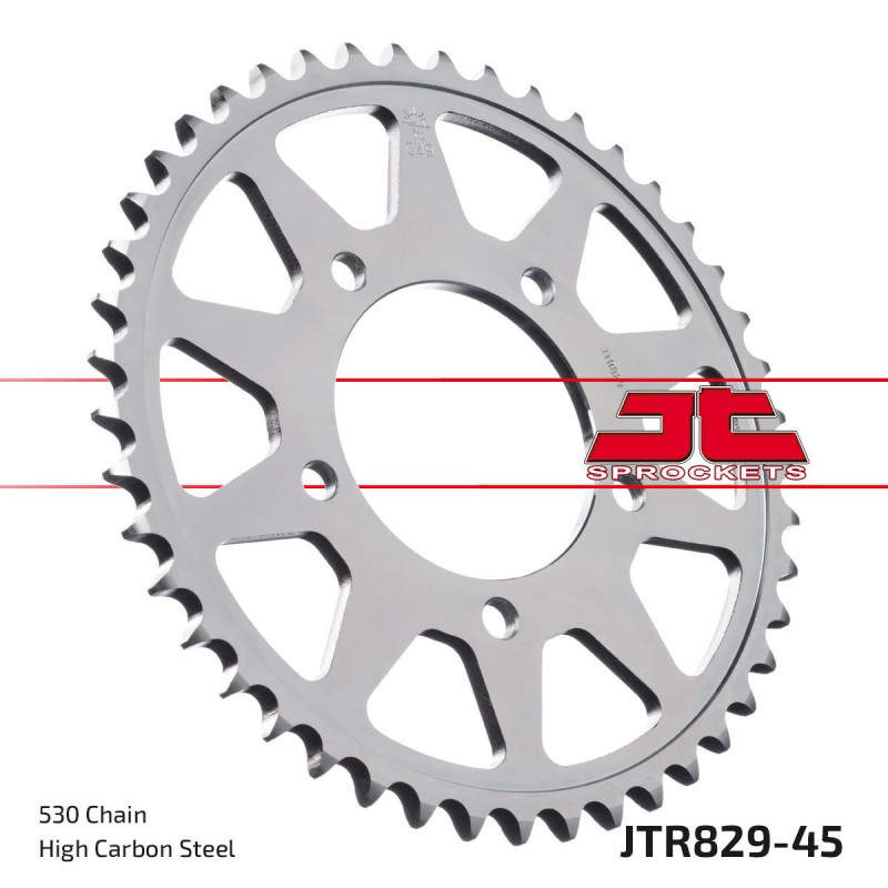 SPROCKET REAR 45T 530 BLK - 12101694 - Dr Rider