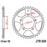 SPROCKET REAR 45T 530 BLK - 12101694 - Dr Rider