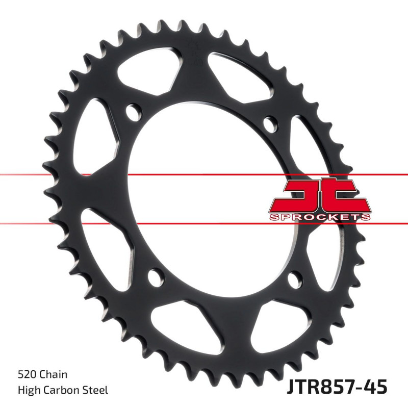 SPROCKET REAR 45T 520 BLK - 12101703 - Dr Rider