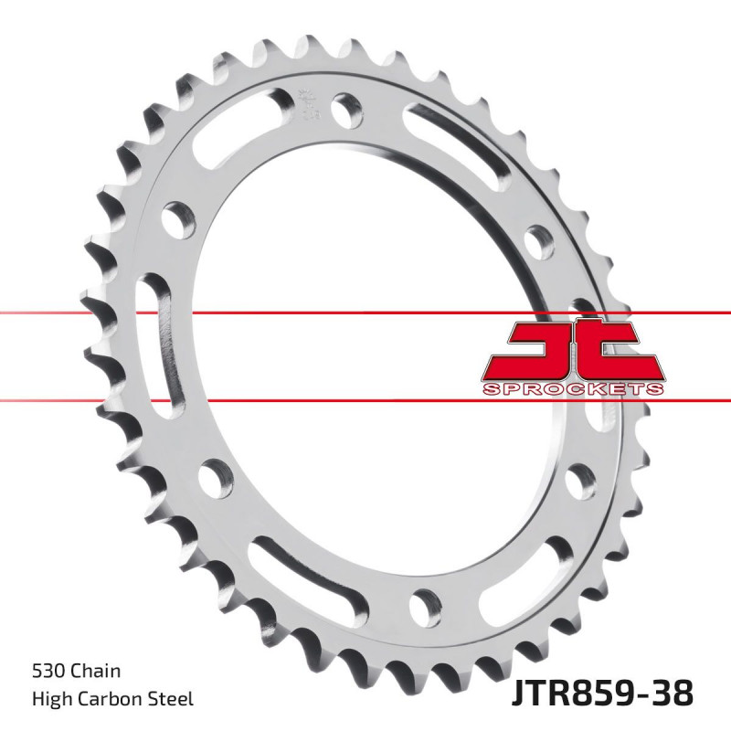 SPROCKET REAR 38T 530 BLK - 12101705 - Dr Rider