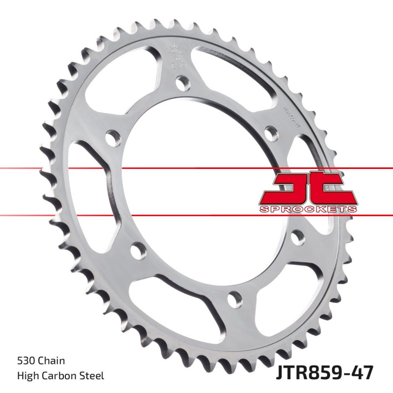SPROCKET REAR 47T 530 BLK - 12101706 - Dr Rider
