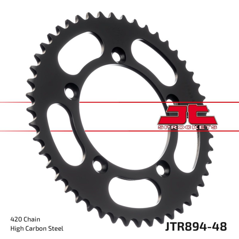 SPROCKET REAR 48T 420 BLK - 12101711 - Dr Rider