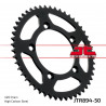 SPROCKET REAR 50T 420 BLK - 12101712 - Dr Rider