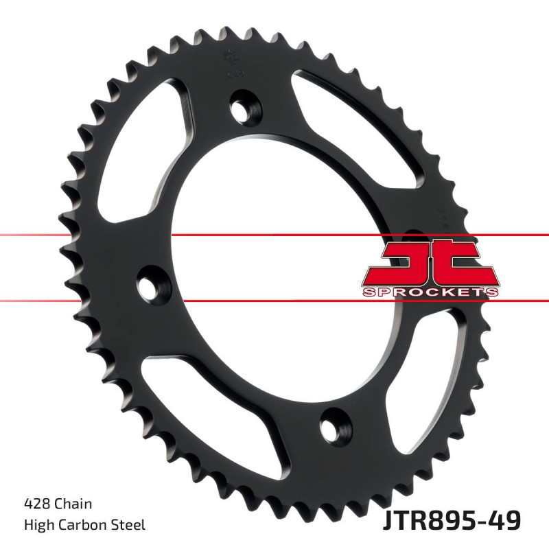 SPROCKET REAR 49T 428 BLK - 12101713 - Dr Rider