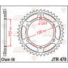 SPROCKET REAR 48T 530 BLK - 12101804 - Dr Rider