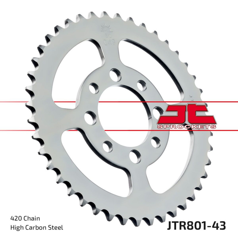 SPROCKET REAR 43T 420 - 12101860 - Dr Rider