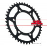 SPROCKET REAR 41T 520 - 12102407 - Dr Rider