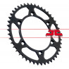 SPROCKET REAR 46T 520 - 12102408 - Dr Rider