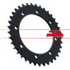 SPROCKET REAR 37T 520 - 12102466 - Dr Rider