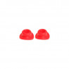 Joints de valve en caoutchouc RFX Sport Series 2pcs - rouge