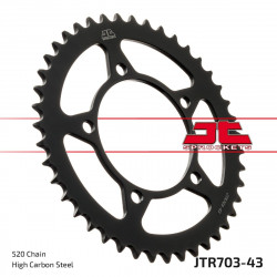 SPROCKET REAR 43T 520 - 12102797 - Dr Rider