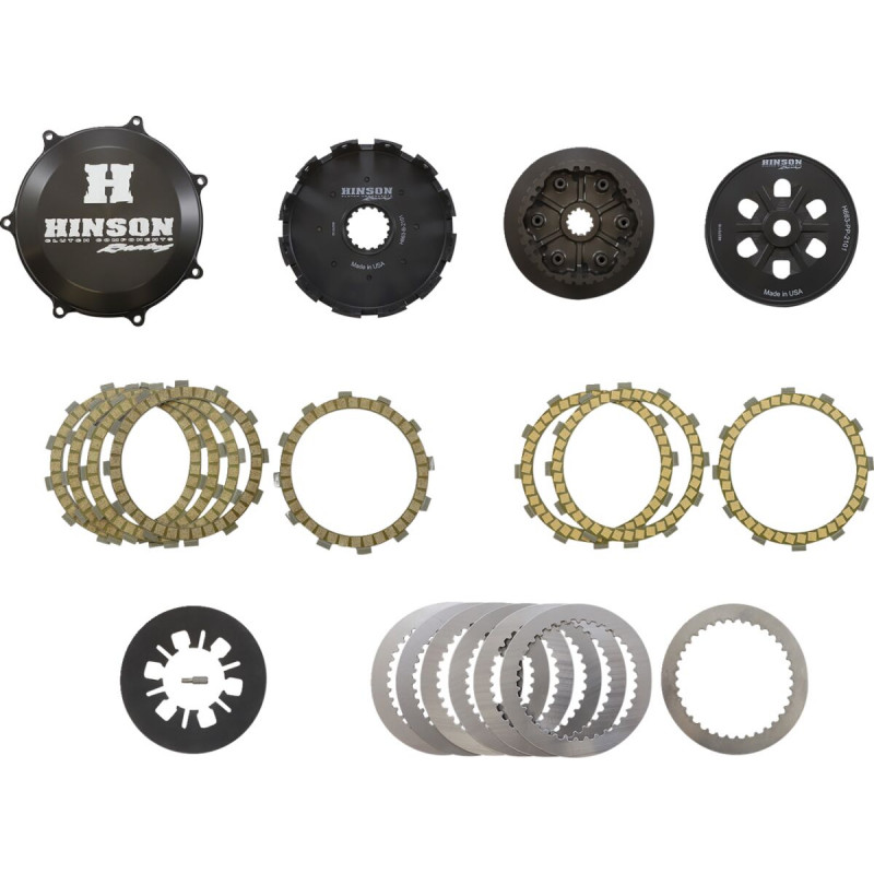 Kit embrayage complet Hinson Billetproof - Kawasaki KX450 / KX450X 2021-2026 - Dr Rider