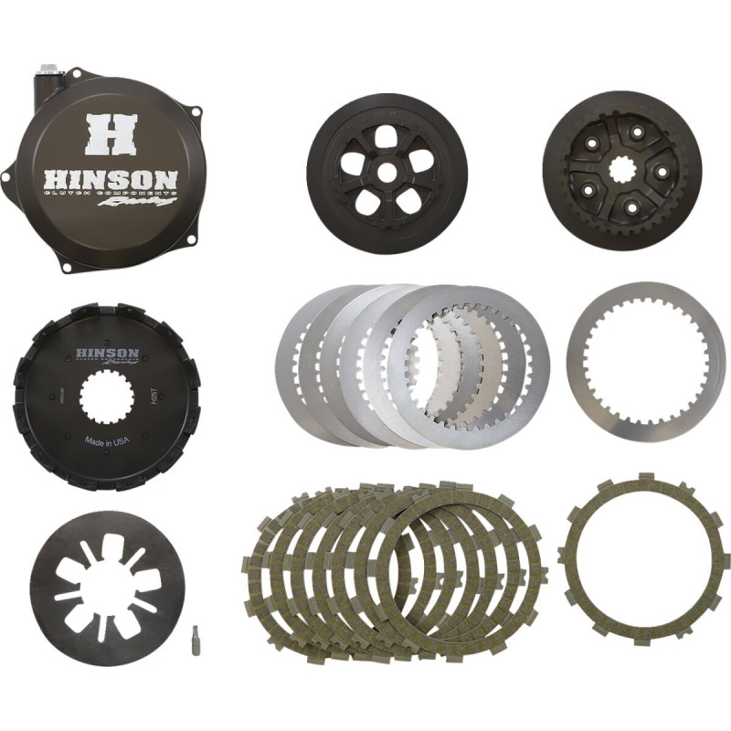 Kit embrayage complet Hinson Billetproof - Kawasaki KX250 2021-2024 / KX250X 2021-2024 - Dr Rider