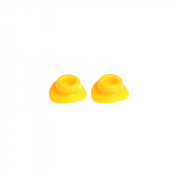 Joints de valve en caoutchouc RFX Sport Series 2pcs - jaune