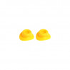 Joints de valve en caoutchouc RFX Sport Series 2pcs - jaune