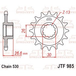 SPROCKET FRONT 19T 530 RU - 12122424 - Dr Rider