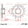 SPROCKET FRONT 19T 530 RU - 12122424 - Dr Rider