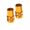 Capuchons de valve RFX Sport Series avec clé de valve 2pcs - doré