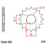 FRONT SPROCKET 520 13T - 12121476 - Dr Rider