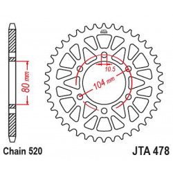 SPROCKET RL 48T BLK - 12113126 - Dr Rider
