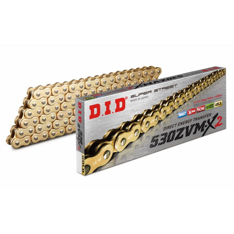 CHAIN DID530ZVMX2 GG 128RH - 12232066 - Dr Rider