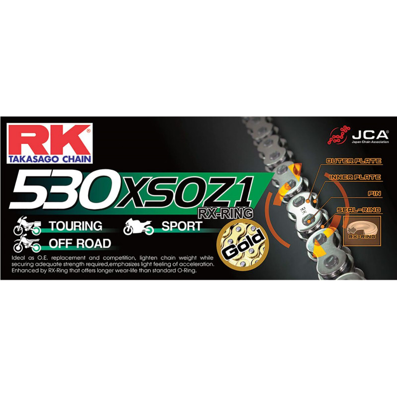 CHAIN RK530XSOZ1 GG 100R - 12230094 - Dr Rider