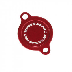 Couvercle de filtre à huile RFX Pro Series - rouge