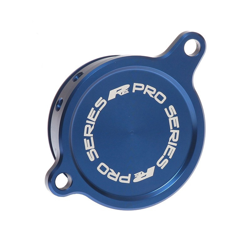 Couvercle de filtre à huile RFX Pro Series - bleu