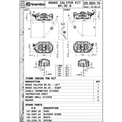CALIPERS STD STYLEMA M4-30 100 - 17010865 - Dr Rider