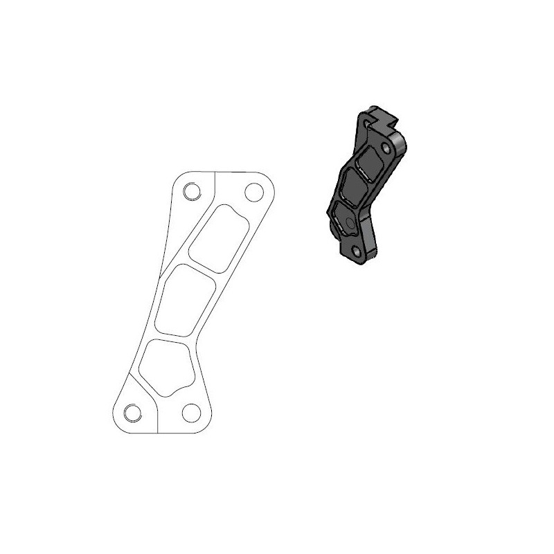 BRAKE CALIPER ADAPTOR SM - 17040437 - Dr Rider