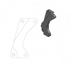 BRAKE CALIPER ADAPTOR SM - 17420337 - Dr Rider