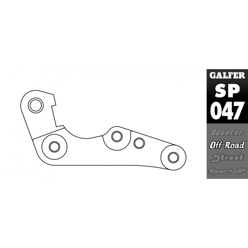 BRAKE CALIPER ADAPTOR - 17040600 - Dr Rider
