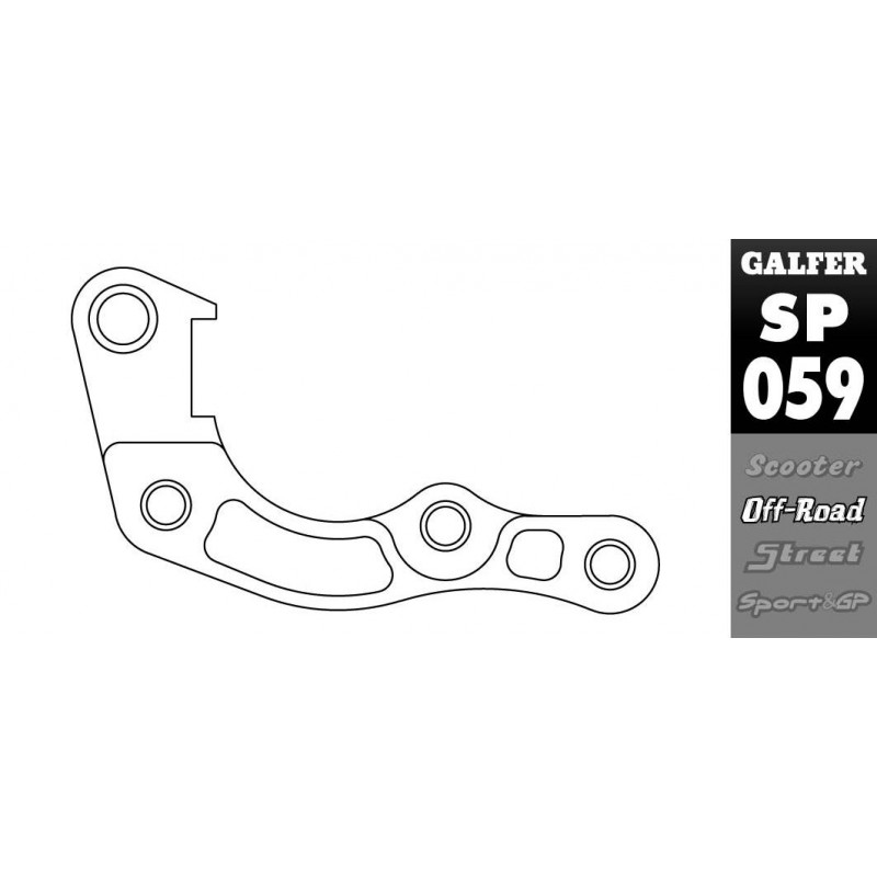 BRAKE CALIPER ADAPTOR - 17112275 - Dr Rider