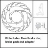 BRAKE KIT FRONT FIX 260MM - 17040339 - Dr Rider