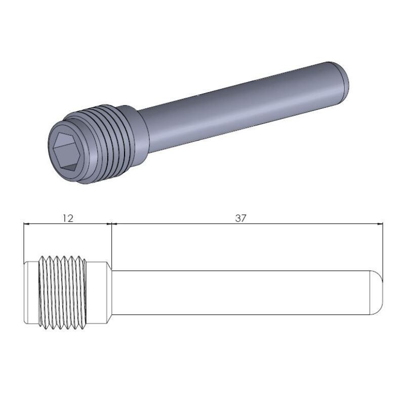 BRAKE PAD PIN - 17020380 - Dr Rider