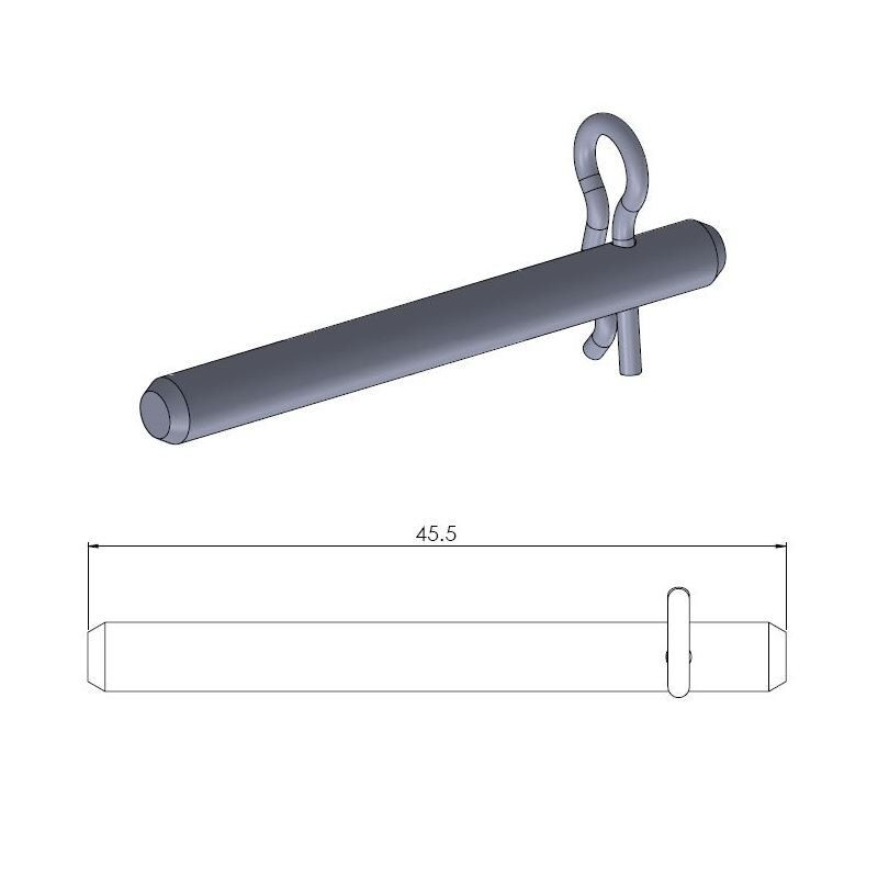 BRAKE PAD PIN - 17020384 - Dr Rider