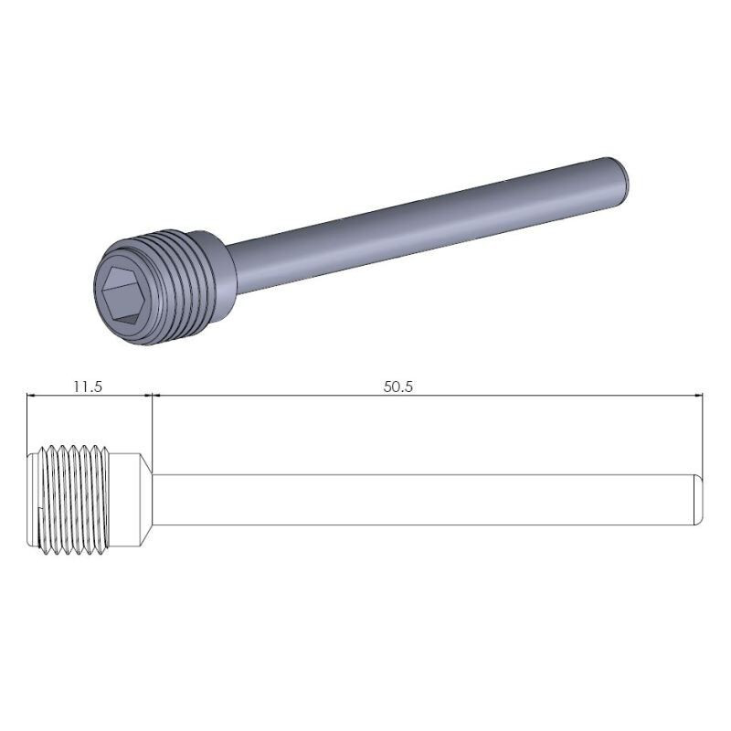 BRAKE PAD PIN - 17020386 - Dr Rider