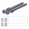 BRAKE PAD PIN - 17020388 - Dr Rider