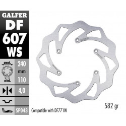 BRAKE DISC FIXED WAVE 240MM - 17104118 - Dr Rider