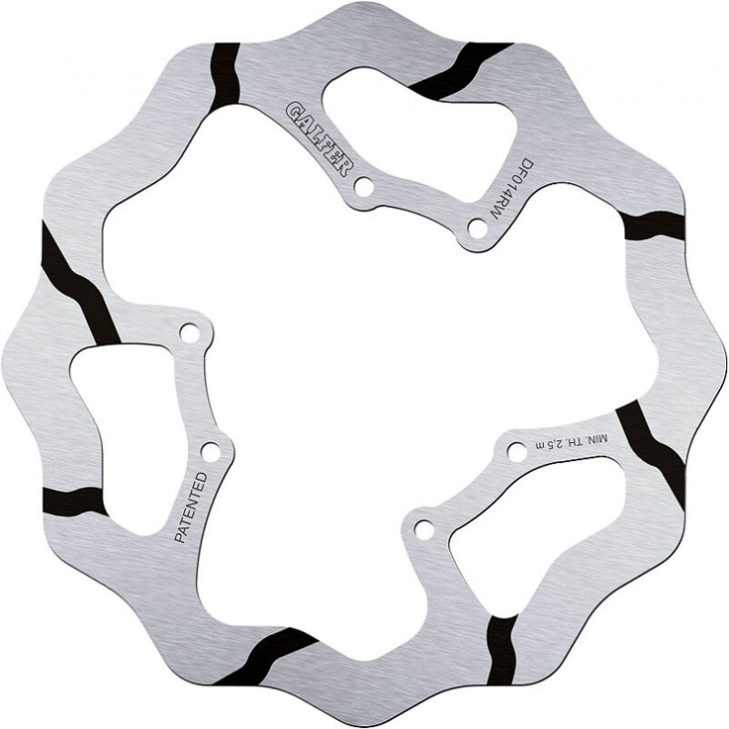 BRAKE DISC FIXED WAVE GROOVED - 17111710 - Dr Rider