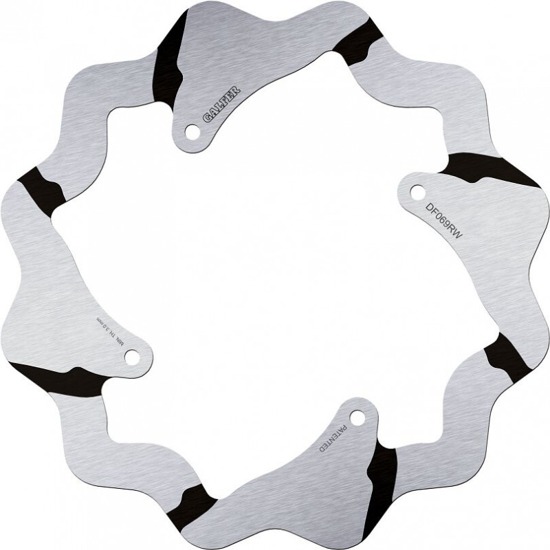 BRAKE DISC FIXED WAVE GROOVED - 17111712 - Dr Rider