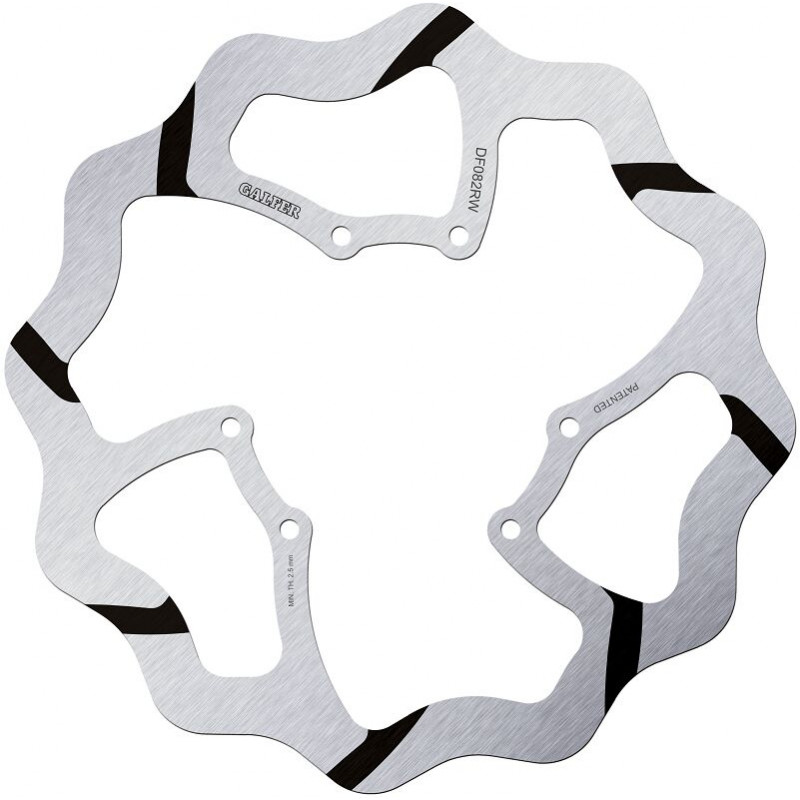 BRAKE DISC FIXED WAVE GROOVED - 17111714 - Dr Rider