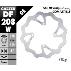 BRAKE DISC FIXED WAVE 270MM - 17111724 - Dr Rider