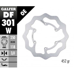 BRAKE DISC FIXED WAVE - 17111730 - Dr Rider