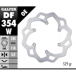 BRAKE DISC FIXED WAVE - 17111735 - Dr Rider
